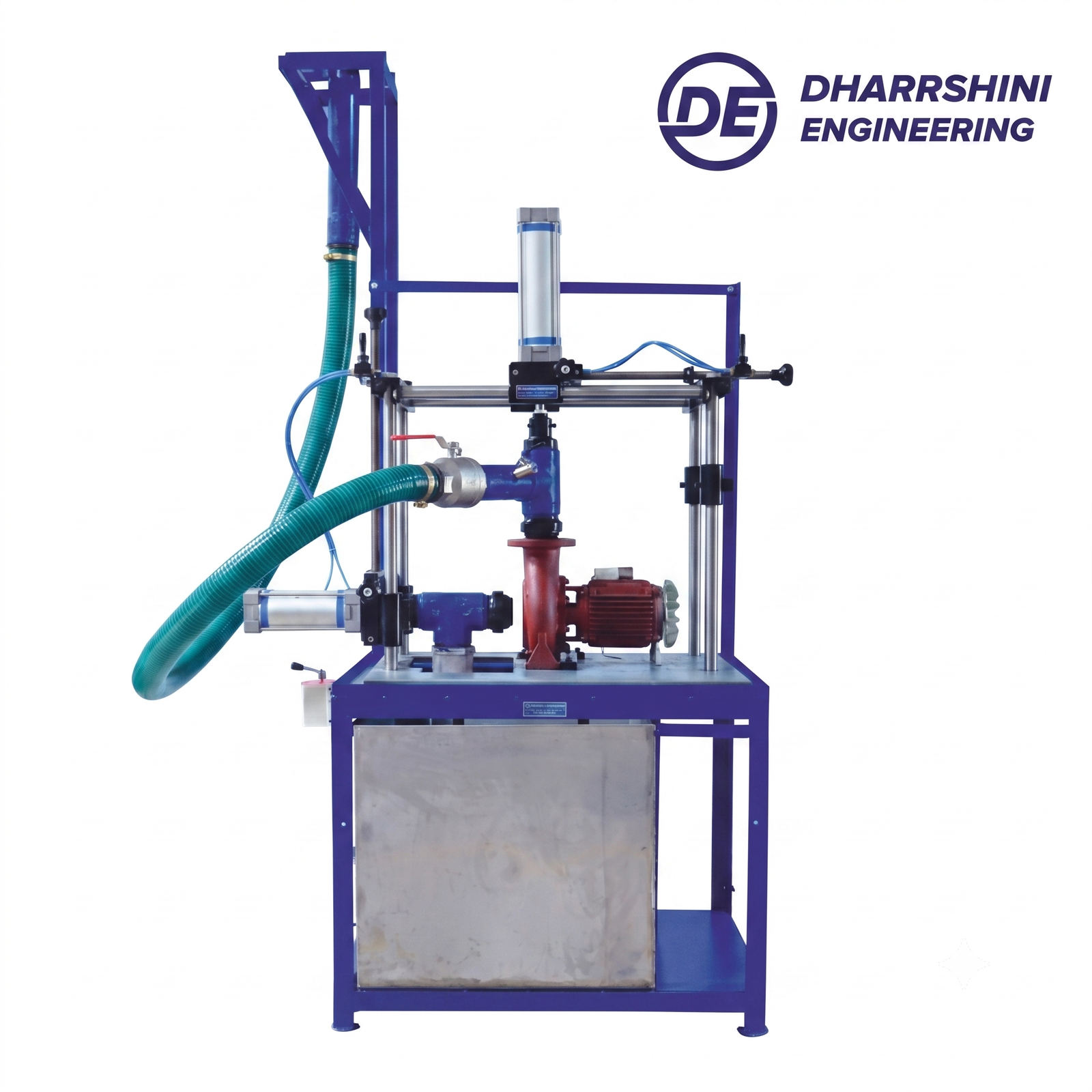 3x3 pump testing machine for industrial pump testing in Coimbatore