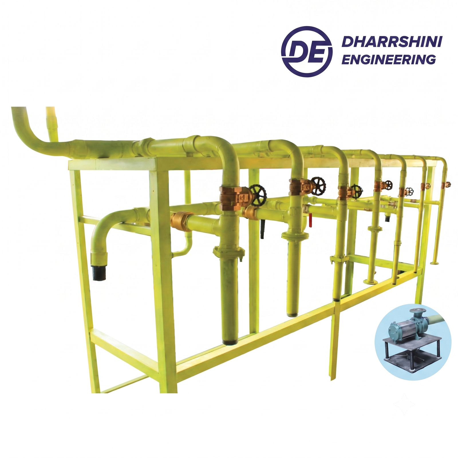 ISI 1" to 3" pipe testing setup manufacturer in Coimbatore