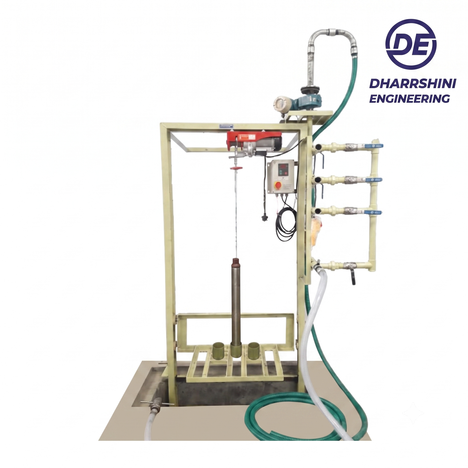 Submersible pump testing setup manufacturer in Coimbatore